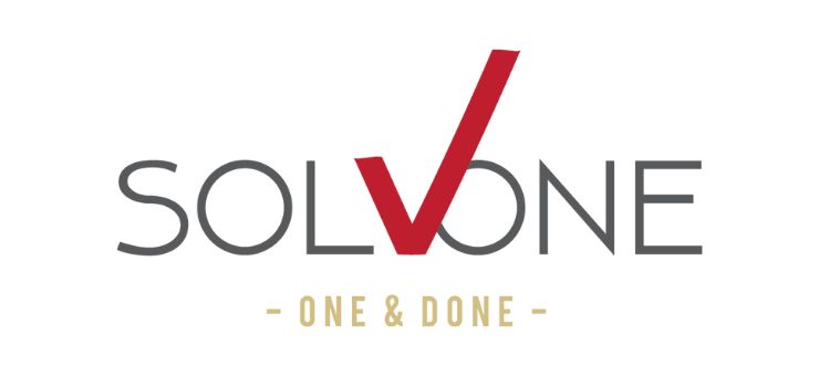 Solvone logo.